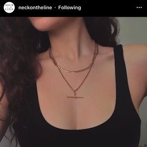 Neck on the Line Large T-Bar Chain